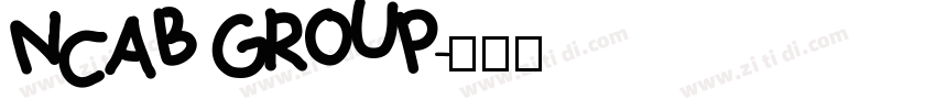 NCAB GROUP字体转换